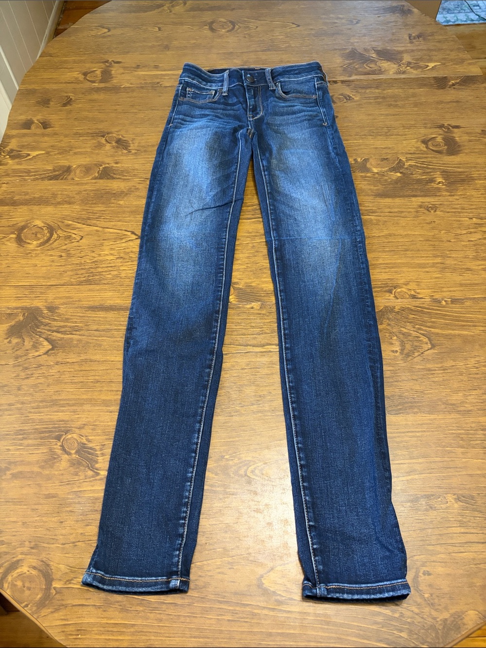 American Eagle Outfitters Dark Blue Skinny Jeans size 0  XL